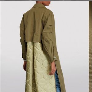 Marfa Stance Reversible Trench Coat In 